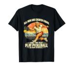 Funny 70th Birthday Pickleball Player 70 Years Old Paddle T-Shirt