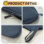 Uoffice5 Custom Pickleball Paddle Cover Personalized Paddle Case with Design You Photo Text Customized Neoprene Racket Protection with Pocket and Handle Strap Fits Most Rackets - 9.06x11.81 Inches