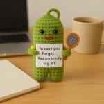 YACO STORE Pickleball Gifts, Funny Pickle Doll for Men Women