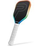 Pickleball Training Paddle - Pickleball Trainer Practice Paddle, Carbon Fiber Particle Paint Frosted Surface, Extra Long Handle, 16mm Core Sports Sweet Spot Training Racket