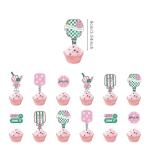 Pickleball Party Decorations, Pickleball Birthday Decorations Includes Glitter Birthday Banner Cake Topper Cupcake Toppers Balloons for Pickleball Decorations Party Favors