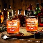 Futtumy Tears of My Pickleball Opponents Whiskey Glass, Funny Pickleball Gifts for Men Friend Pickleball Lovers Coworker, Pickleball Lover Gifts for Birthday Christmas, 10oz Pickleball Rock Glass