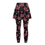 Hucavortre Womens Tennis Skirted Leggings Athletic Skirts with Pockets Shorts High Waisted Golf Skort for Workout Pickleball Running,Pink Balloons