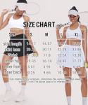 FULLSOFT Women's Tennis Golf Skirts with Pockets High Waisted Pleated Athletic Skorts Shorts for Pickleball Workout(White,X-Large)