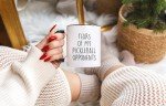 Tears of My Pickleball Opponents - Funny Birthday Gifts Idea for Women Men - Sports Dink Player Present Dad Mom Uncle Aunt Boyfriend Girlfriend Coach - 2024 Coffee Mug Ceramic Cup Novelty (11 oz)