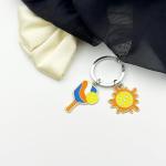 Pickleball Gifts for Best Friends Sports Lovers Keychain for Christmas Birthday Graduation Funny Gifts for Coach Pickleball Players Fans Teens Women Men Pickle Ball Themed Jewelry Sport Gift Ideas