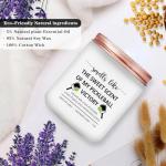 Risnoae Pickleball Gifts for Women, Men - Pickle Ball Accessories - Cool Funny Sports Gifts for Pickleball Players, Lovers - Lavender Scented Candle