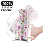 Ceovfoi 40 oz Pickleball Coffee Mug Vacuum Insulated Travel Tumbler with Handle, Lid & Straw - Perfect Pickleball Gifts for Players, Coaches, Lovers | Pickleball Accessories