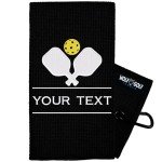 Personalized Pickleball Towel | Pickleball Gift | Embroidered Pickleball Towel | Pickleball Gear | Retirement Gift