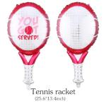 Tennis Party Decorations 150pcs Tennis Balloon Arch Garland Kit Pink Green White Latex Balloon with Tennis Ball Racket Foil Balloons for Sports Pickleball Birthday Decorations (Pink Green White)