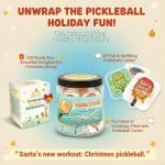 Positive Pickleball Jar With 60 Affirmation Cards, Emotional Support, Funny Pickleball Gifts for Women, Cute Pickleball Ball Paddles Decorations