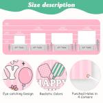 Pickleball Birthday Party Decorations for Girls Backdrop Pink Green Pickleball Themed Happy Birthday Backdrop Banner for Boy Girl Player Sports Floral Balloon Bday Decor Supplies Photo Props 5 * 3ft