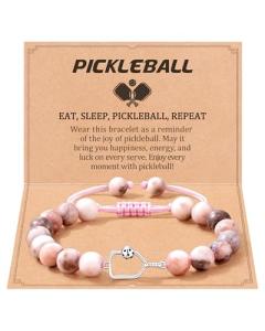 JOGDIAM Pickleball Bracelet Gifts for Women Pickleball Accessories Gifts for Pickleball Lovers