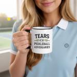 Casitika Pickleball Gifts. 11 Oz Pickleball Mug. Funny Gifts For Pickleball Lovers. Tears Of My Pickleball Adversaries Cup.
