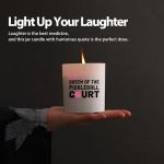 Loovelo Queen of The Pickleball Court Pickleball Gifts for Women Mom Sister Aunt Scented Candle for Home Office Pickleball Lovers Players Jar Candle Sage Floral Lavender Scent 9.5 oz