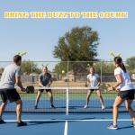 DWATAN Pickleball Valentine's Day Gifts, Bee Head Boppers, Funny Pickleball Costume Headbands, 2 Pack Soft Velvet Party Decor, Cute Christmas Gifts for Players & Fans