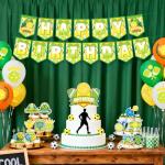 LaVenty Pickleball Party Decorations Pickleball Birthday Party Supplies Includes Pickleball birthday Banner Cake Topper Cupcake Toppers Balloons for pickleball Birthday Decorations Party Favors