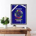 MOER SKY Retro Cool Pickleball Paddles Diamond Art Painting Art Kits 5D DIY Diamond Art Kits Home Wall Decor 12x16inch