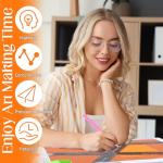 MOER SKY Retro Cool Pickleball Paddles Diamond Art Painting Art Kits 5D DIY Diamond Art Kits Home Wall Decor 12x16inch