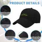 Pickle Ball Art Funny Pickleball Lover Hat for Mens Aesthetic Washed Distressed