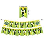 Pickleball Party Decorations Pickleball Birthday Party Supplies Includes Pickleball Birthday Banner Cake Topper Cupcake Toppers Balloons for Pickleball Birthday Decorations Party Favors