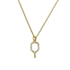 Ellison + Young Club Pickleball Dainty Necklace