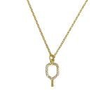 Ellison + Young Club Pickleball Dainty Necklace
