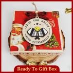 2 Layer Pickleball New Year Gifts - Pickle Ball Ornaments for Happy New Year Decoration - Pickleball Gifts for Women, Men Players - Sport Ornament 2025 - Pickle Ball Gifts