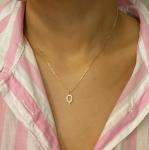 Ellison + Young Club Pickleball Dainty Necklace