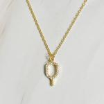 Ellison + Young Club Pickleball Dainty Necklace