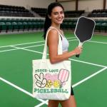 JoycuFF Pickleball Gifts for Women Pickleball Stuff Accessories for Girls Include 16OZ Glass Cup, Tote Bag, Makeup Bag, Bracelet, Funny Socks, Stickers Birthday Gifts for Sport Lovers & Players