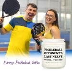 musaecoin Pickleball Gifts for Women/Men, Funny Gifts for Pickleball Lovers, Christmas Birthday Present for Pickle Ball Player, Partner, Coache, Opponent - Handmade Lavender Scented Candle 7oz
