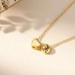 Mikovivi Pickleball Necklace, Sport Jewelry Pendant with Inspirational Card Ideal for Women Couples Pickleball Fans & Player Accessory