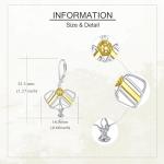 Pickleball Earrings 925 Sterling Silver Pickleball Drop Earrings Birthday Mother's Day Sport Jewelry for Women Lover Wife