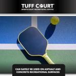 Tuff Coat Tuff Court UT-408 5-Gl Court Green Non-Skid Durable Sport Court Paint Coating for Pickleball Tennis and Basketball Court
