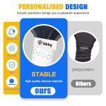 2 Pcs Custom Pickleball Paddle Name Bands - Personalized Silicone Ring Grip Bands for Paddles Grip on Racket Racquetball for Pickleball Lovers