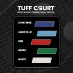 Tuff Coat Tuff Court UT-408 5-Gl Court Green Non-Skid Durable Sport Court Paint Coating for Pickleball Tennis and Basketball Court