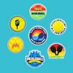 Pickleball Shoe Charms for Croc, Pickleball Shoe Decoration for Shoes Bracelet Wristband Clog Sandals Birthday Party Favors