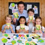 Pzhgoct Pre-Packed Pickleball Party Favors: 12 PCS Pickleball Party Decorations Wooden Painting Craft Kits with Cards - Pickleball Birthday Party Decorations Stuffers Gifts Supplies for Kids Adults