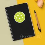 (3Pcs) Pickleball Stickers Waterproof Vinyl Pickleball Ball Decals for Water Bottle, Tumbler, Laptop, Phone Case, Scrapbooking, Team Players, Coach, 3" x 3"