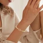 AINILOVE Gifts for Pickleball Lovers, Soccer/Baseball/Pickleball Bracelet Pickleball Stuff Jewelry Birthday Gifts for Women Men Teens Players (Gold)