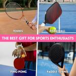ORYG Custom Pickleball Paddle Name Bands Silicone Personalized Ring Grip Bands for Badminton Tennis Table Tennis