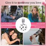 Pickleball Charm Bead – Silver-Plated Dangle Charm for Sports Lovers – Compatible with Pandora, Troll, Chamilia & European Bracelets – Pickleball Jewelry & Accessories – Gift for Players & Fans