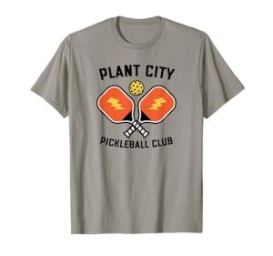 Plant City Pickleball Club Pickle Ball Team Retro T-Shirt