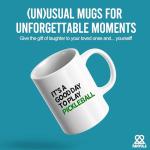 Panvola It’s A Good Day to Play Pickleball Sports Player Pickleball Gifts for Women Men Dad Mom Grandpa Grandma Paddle Tennis Ceramic Coffee Mug 11 oz White Novelty Drinkware