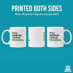 Panvola It’s A Good Day to Play Pickleball Sports Player Pickleball Gifts for Women Men Dad Mom Grandpa Grandma Paddle Tennis Ceramic Coffee Mug 11 oz White Novelty Drinkware