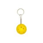 Racquet Inc Tennis Gifts 3D Pickleball Keychain - Yellow