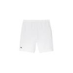 Lacoste Men's Regular Fit Ultra Dry Tennis Shorts, White, Large