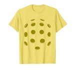 Funny Pickleball Player Costume Yellow Ball Halloween T-Shirt