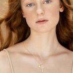 Gnamy Pickleball Necklace Gifts for Teen Girls, Dainty Cross Pendant Sport Accessories Birthday Valentines Religious Christian Jewelry Gifts for Her Women Pickleball Lovers Stuff 8-12 Gold